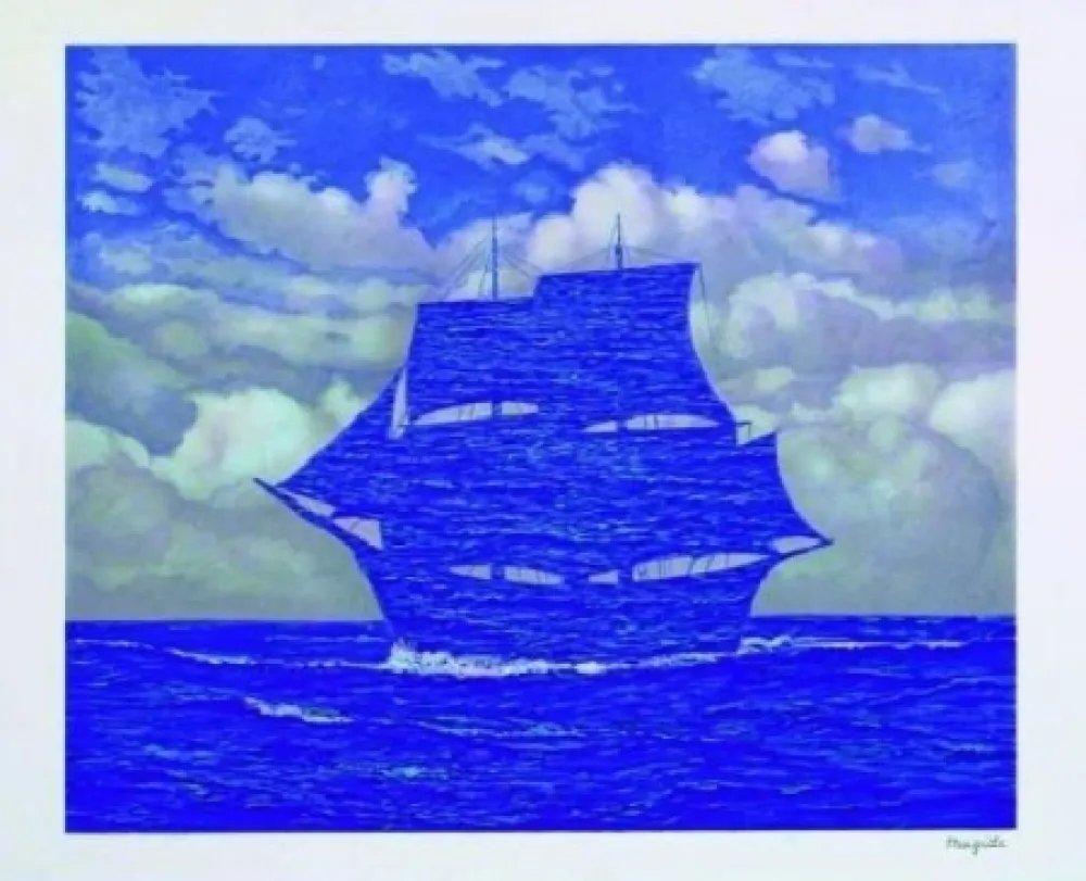 Litografia Magritte - Le séducteur, 1951