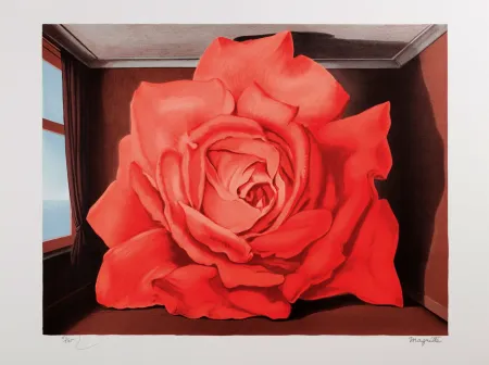 Litografia Magritte - Le Tombeau des Lutteurs (The Tomb of the Wrestlers)