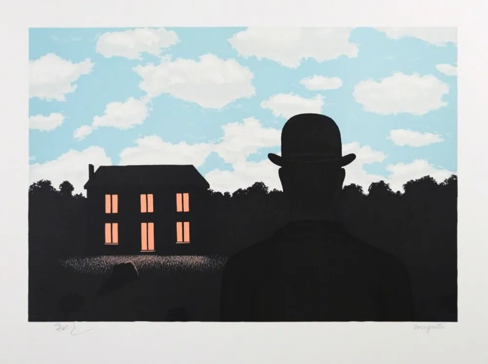 Litografia Magritte - L'Empire des Lumières