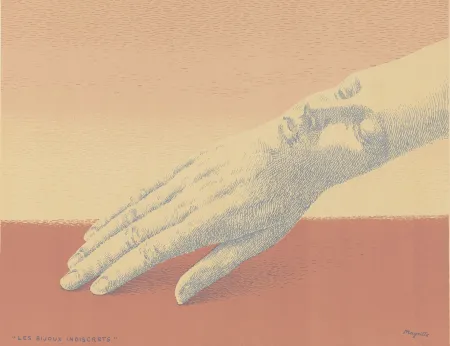 Litografia Magritte - Les Bijoux Indiscrets