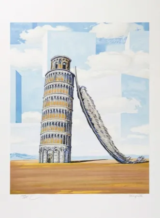 Litografia Magritte - Souvenir de Voyage