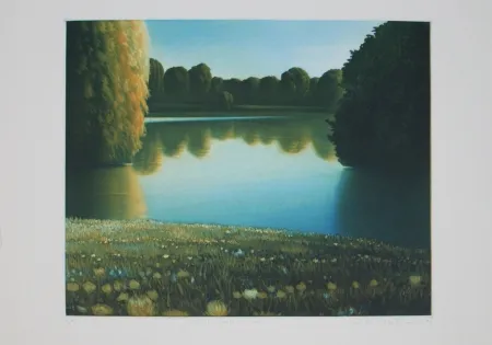 Acquaforte E Acquatinta Maibaum - Genesis:  Wiese