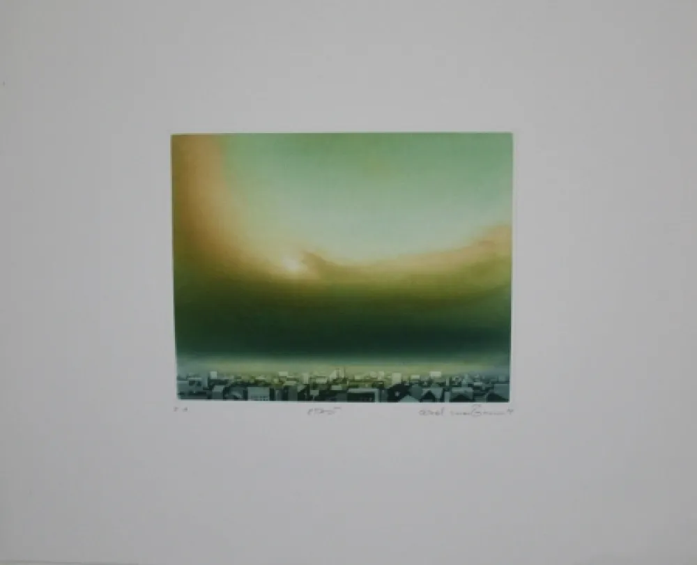 Acquaforte E Acquatinta Maibaum - Stadt / City