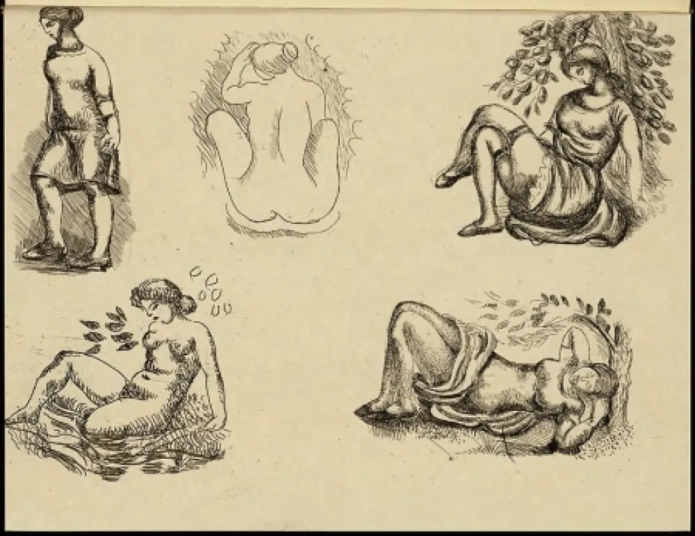 Libro Illustrato Maillol - Livret de folastries