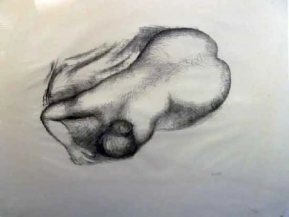 Litografia Maillol - Torso