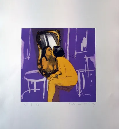 Acquaforte E Acquatinta Mair - Il bacio