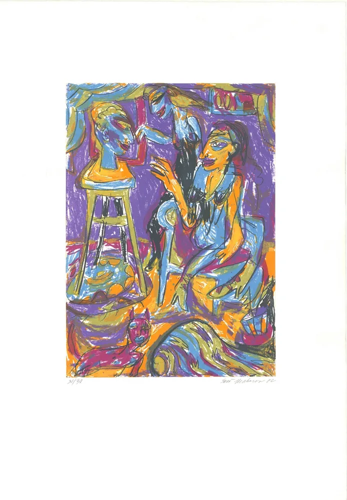 Acquaforte E Acquatinta Makarová - Dieser Mann gehört mir / This Man Belongs to Me 