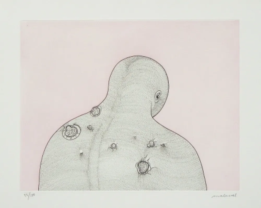 Acquaforte Malaval - Maciste contre l'aliment blanc