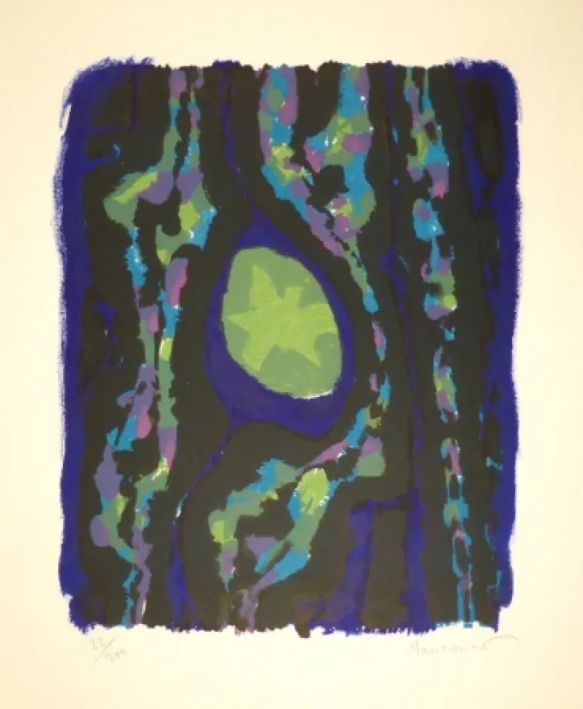 Litografia Manessier - Advent