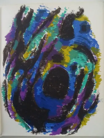 Litografia Manessier - Composition