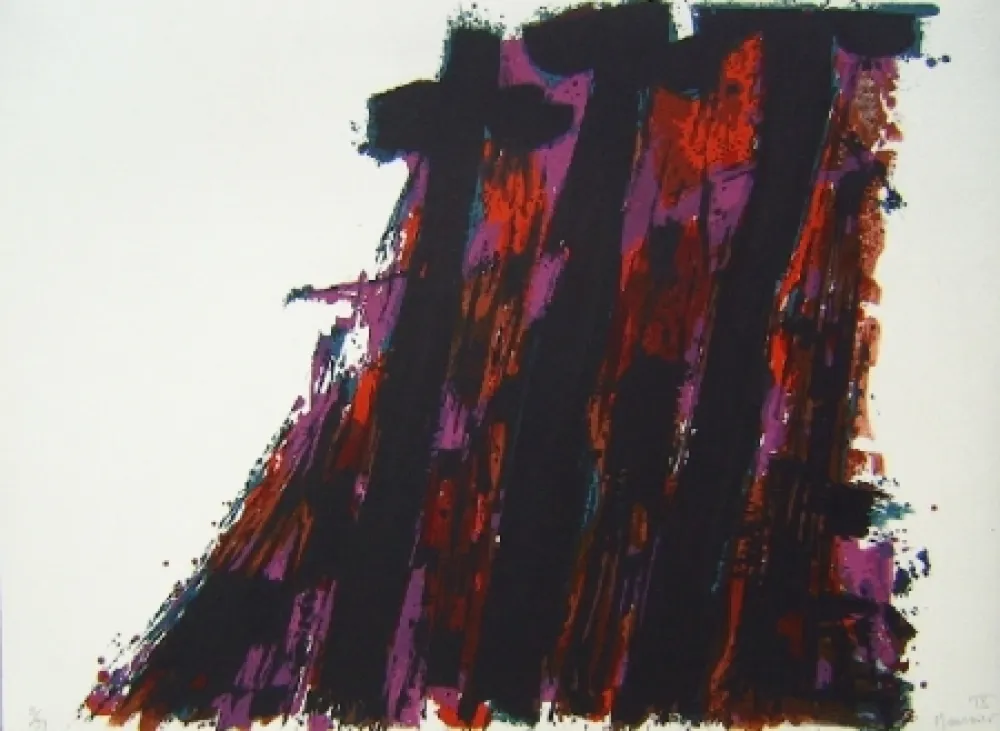 Litografia Manessier - Composition IX