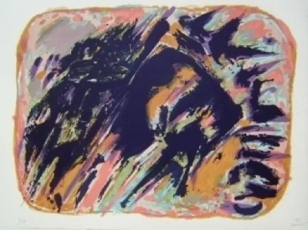 Litografia Manessier - Composition V