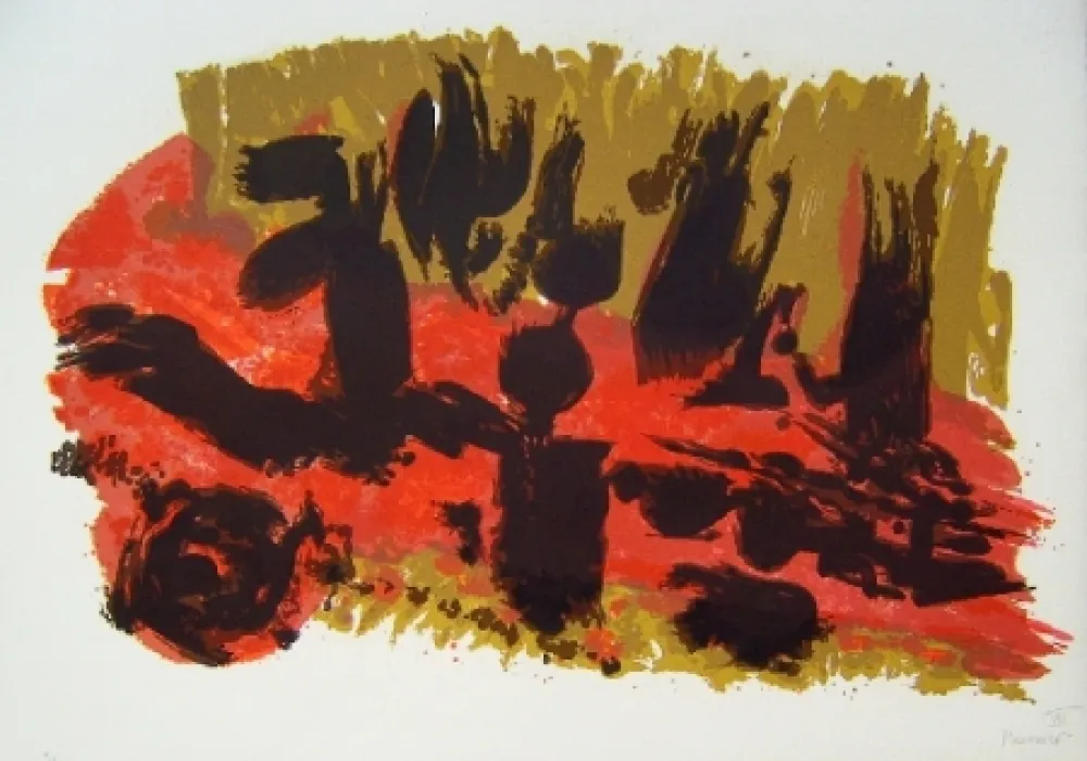 Litografia Manessier - Composition VII