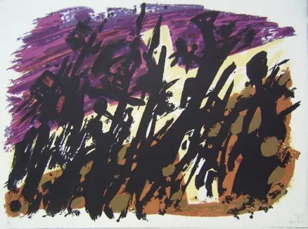 Litografia Manessier - Composition VIII