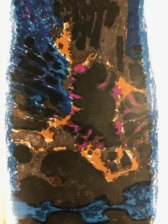 Litografia Manessier - Croquis