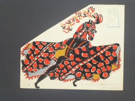 Non Tecnico Manessier - Etude de costume pour le Décameron'