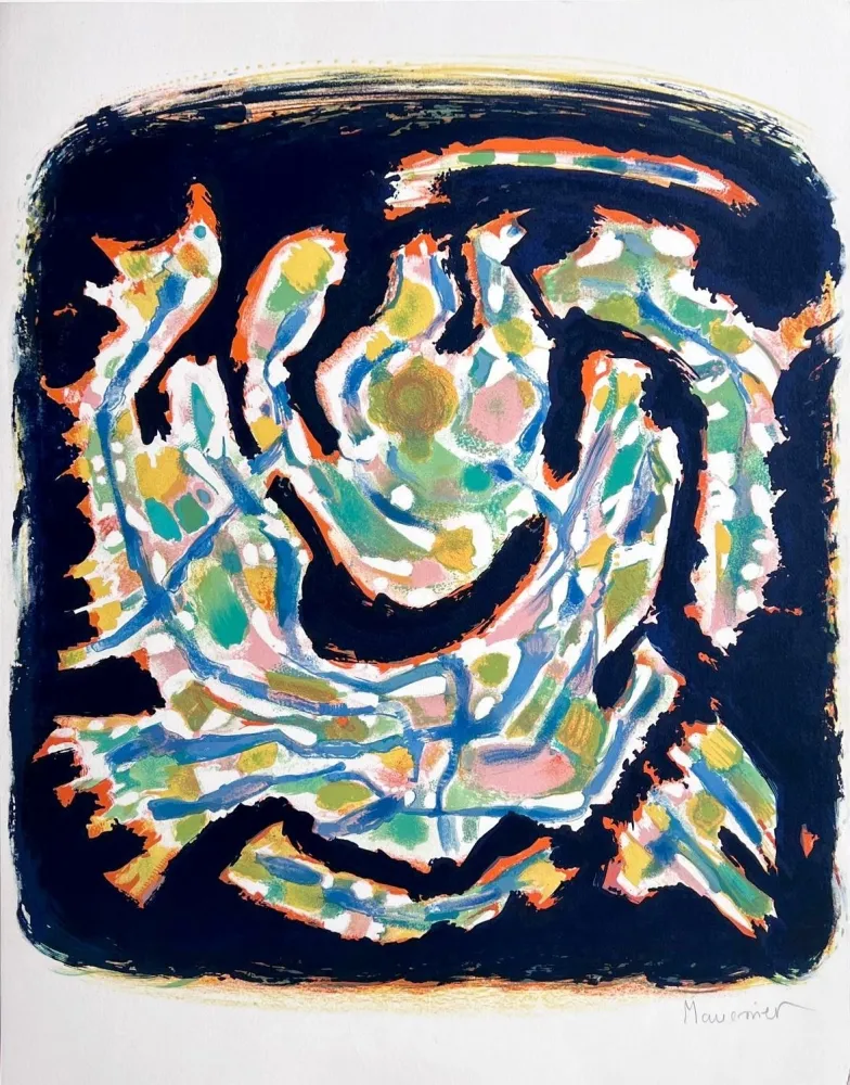 Litografia Manessier - Laudes II 