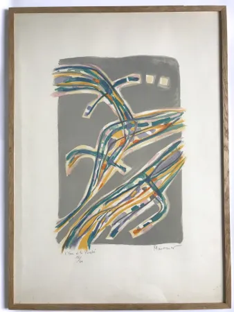 Litografia Manessier - L'Eau et la pureté