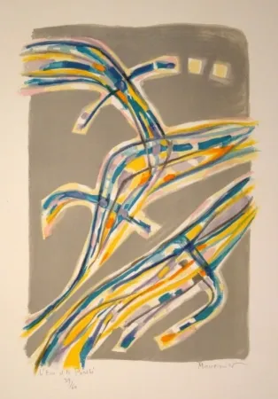 Litografia Manessier - L’eau et la Pureté