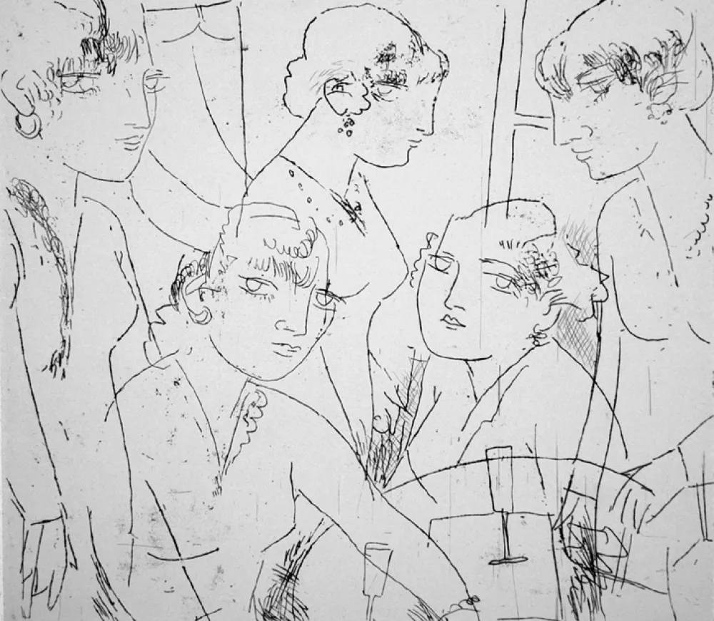 Acquaforte Manfredi - Diotima e le sue sorelle