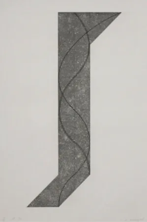 Acquaforte E Acquatinta Mangold - Untitled II