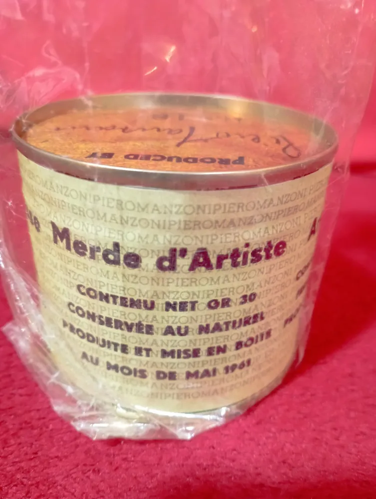 Multiplo Manzoni - Merda d'artista