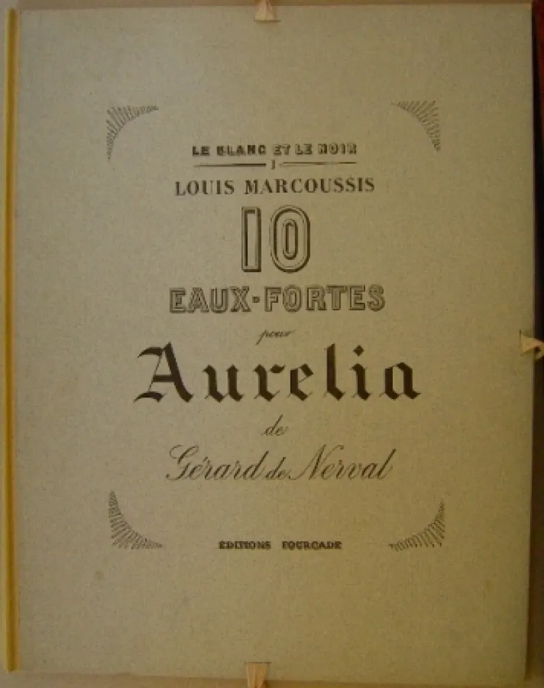 Incisione Marcoussis - Aurelia, 10 Eaux-fortes