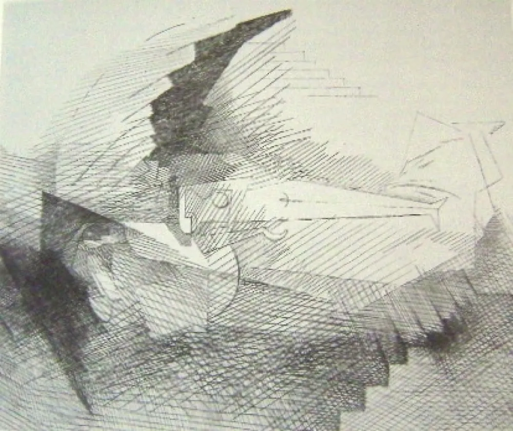 Incisione Marcoussis - Planches de salut, N. 8