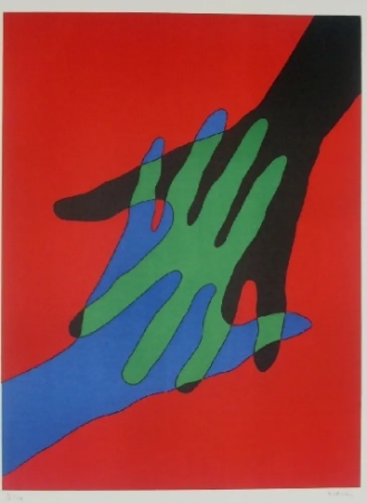 Litografia Marien - Mains