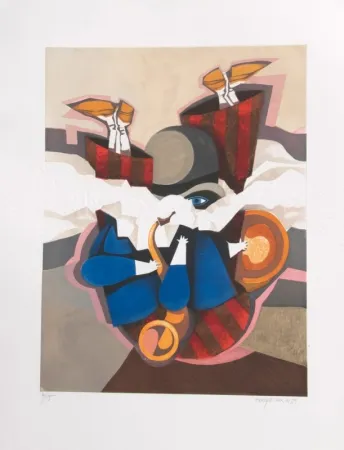 Acquatinta Marin - Jazzman