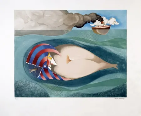 Acquatinta Marin - La Baleine