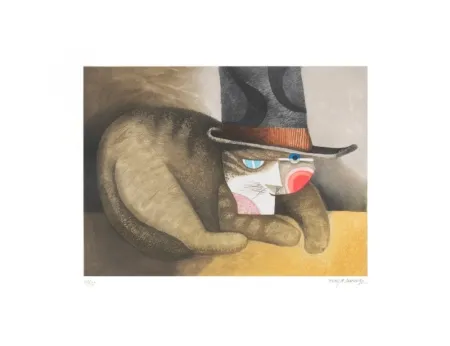 Incisione Marin - LE CHAPEAUTÉ