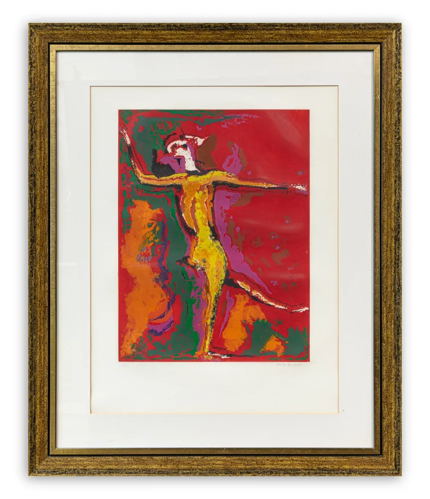 Acquaforte E Acquatinta Marini - Ballerino