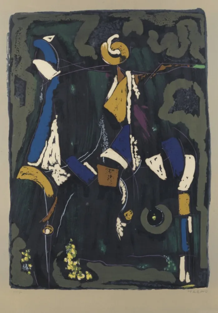 Litografia Marini - BUNTER REITER II