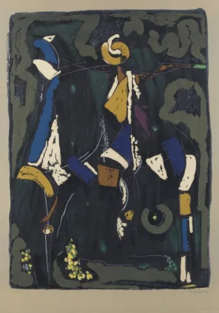 Litografia Marini - BUNTER REITER II