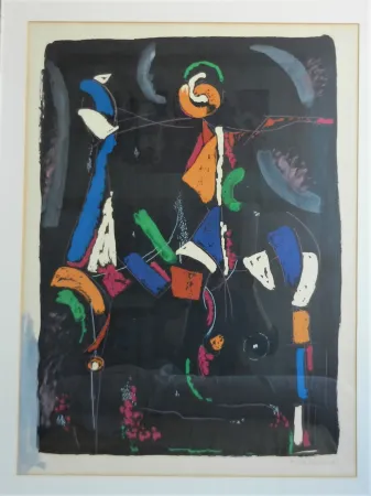 Litografia Marini - Bunter Reiter II