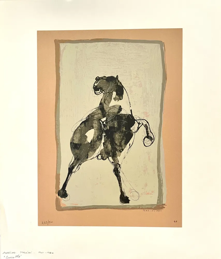 Non Tecnico Marini - Cavallo 1950