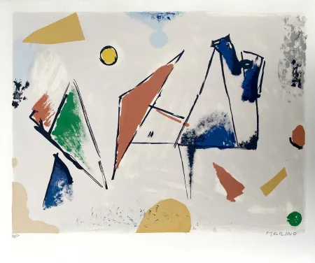Litografia Marini -  From Color to Form VIII 