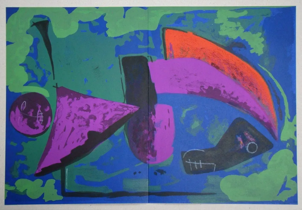 Litografia Marini - Guerrier