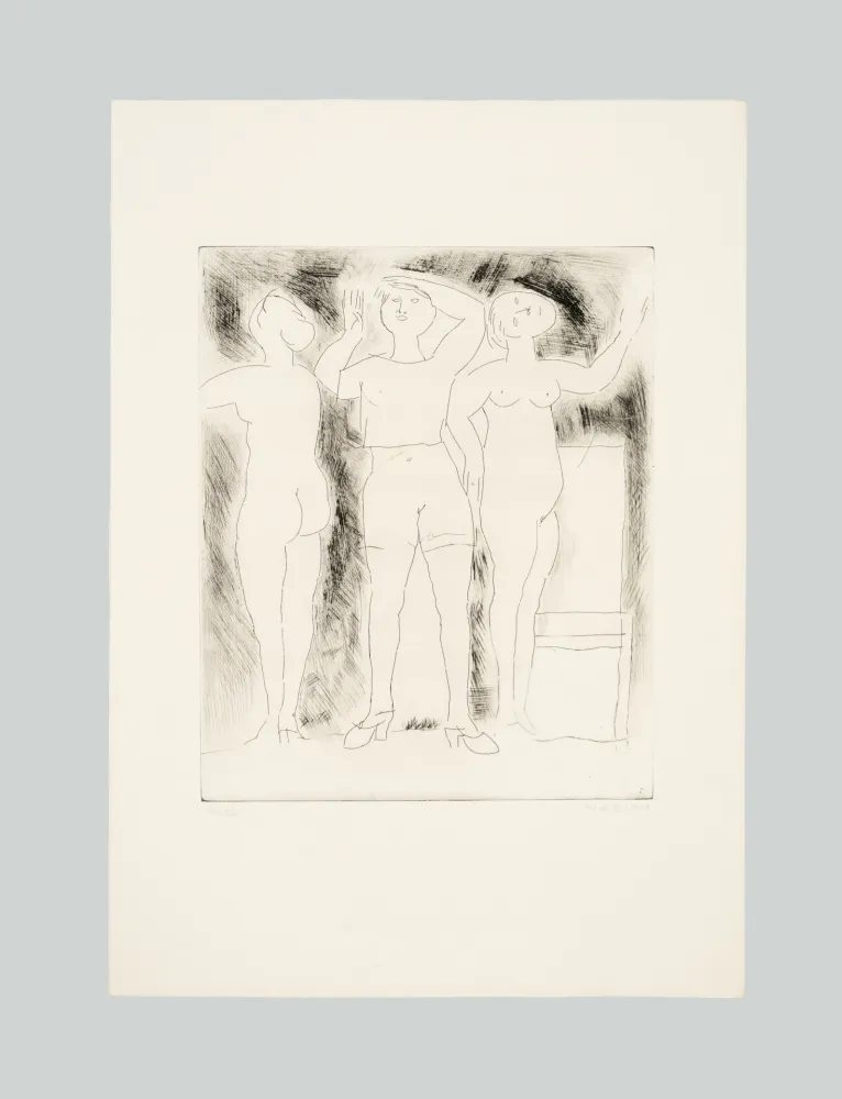 Incisione Marini - Idea della verginità