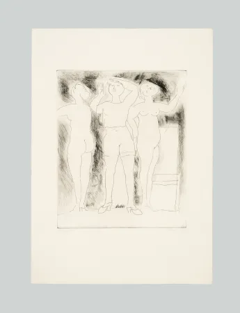 Incisione Marini - Idea della verginità