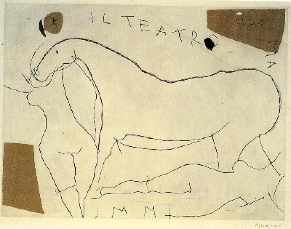 Acquatinta Marini - Il profondo I