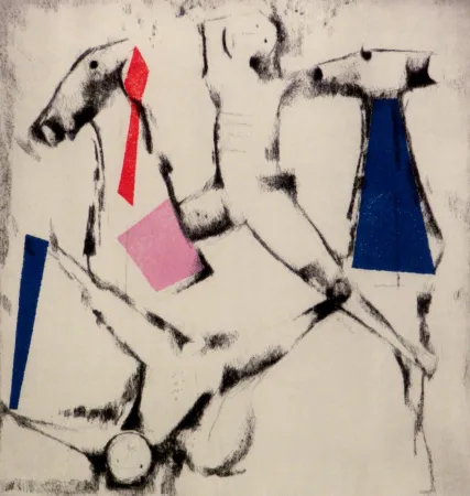 Acquaforte E Acquatinta Marini - La caduta 