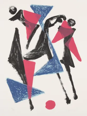 Litografia Marini - Le Cheval au Manege