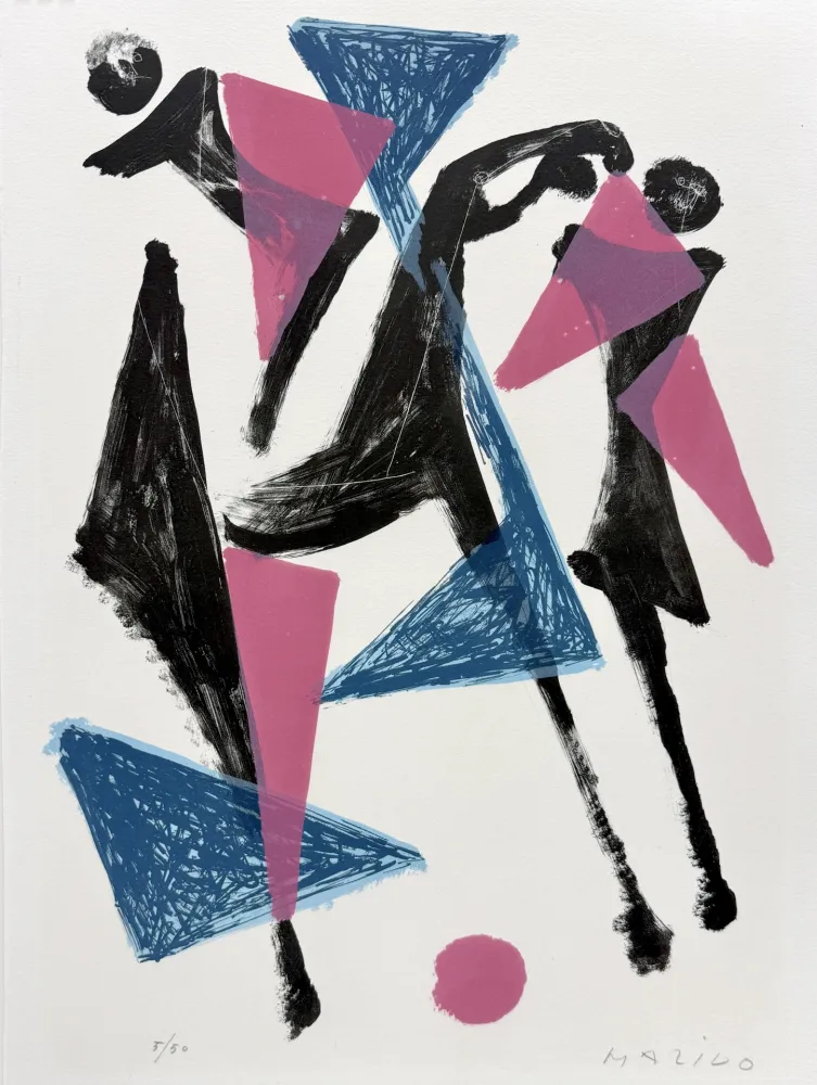 Litografia Marini - Le Cheval au Manege