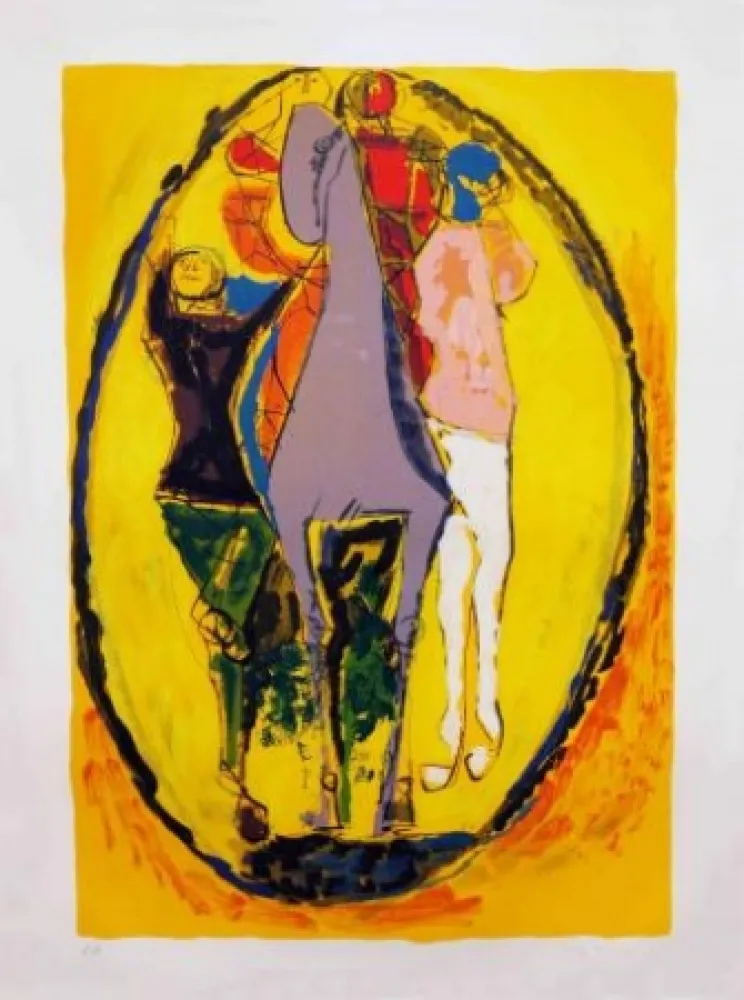 Litografia Marini - Magia 