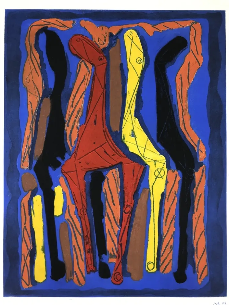 Acquaforte E Acquatinta Marini - MARINO FROM GOETHE IV 