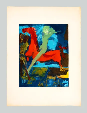 Acquaforte E Acquatinta Marini - Marino from Shakespeare I (Tav. VI)