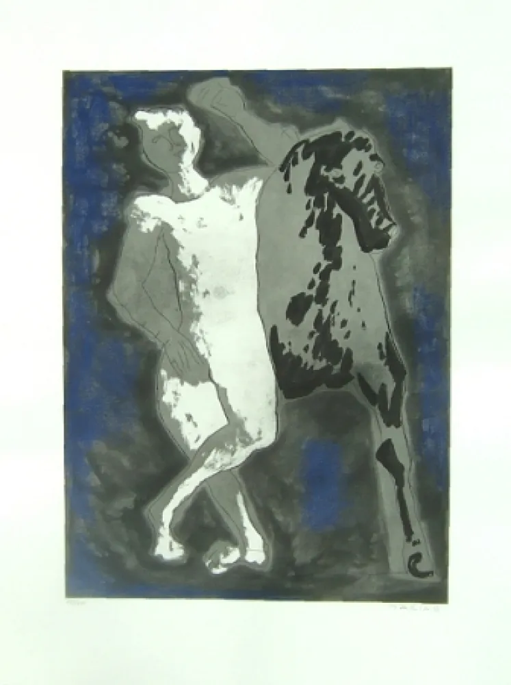 Acquaforte E Acquatinta Marini - Omaggio a Michelangelo