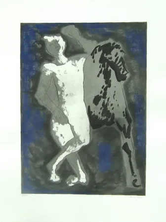 Acquaforte E Acquatinta Marini - Omaggio a Michelangelo